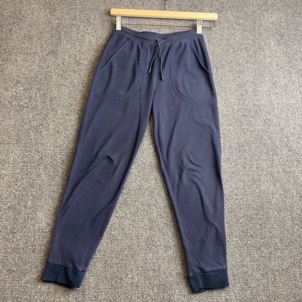 Patagonia Synchilla Fleece Pants Boys Medium Navy Blue Sweatpants Joggers 66700